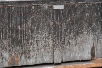 和製ヴィンテージ　広いガラス面でディスプレイが映えるガラスショーケース　(R-086751)