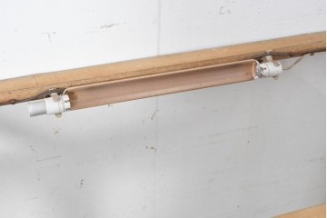 和製ヴィンテージ　広いガラス面でディスプレイが映えるガラスショーケース　(R-086751)