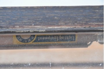 和製ヴィンテージ　広いガラス面でディスプレイが映えるガラスショーケース　(R-086751)