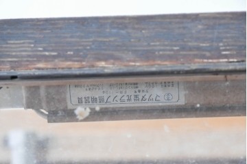 和製ヴィンテージ　広いガラス面でディスプレイが映えるガラスショーケース　(R-086751)