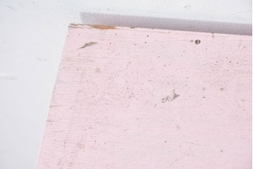 《ペイント仕上げ限定》　和製ヴィンテージ　小振りな15マス収納のシンプルなマス目棚　(R-086753)