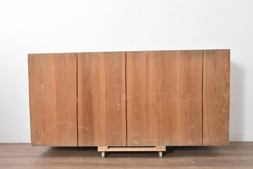 和製アンティーク　木味を楽しめる素朴なオープンラック　(R-086757)