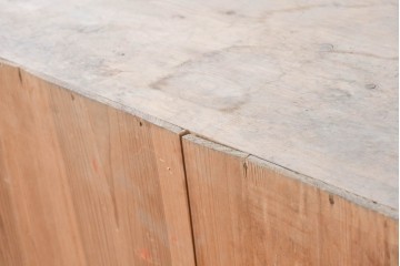 和製アンティーク　木味を楽しめる素朴なオープンラック　(R-086757)