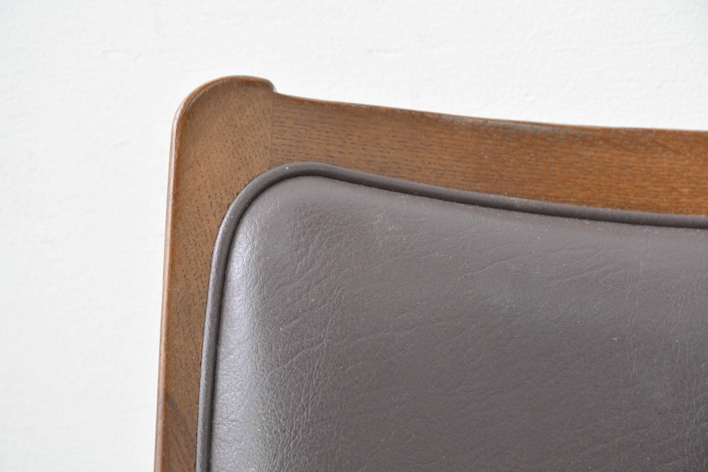 中古　シラカワ(Shirakawa)　ナラ材　S-281　流れるような曲線が上品なアームチェア2脚セット　定価(2脚合計)約15万円　(R-086759)