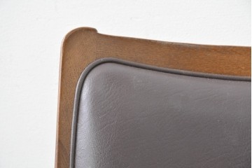 中古　シラカワ(Shirakawa)　ナラ材　S-281　流れるような曲線が上品なアームチェア2脚セット　定価(2脚合計)約15万円　(R-086759)