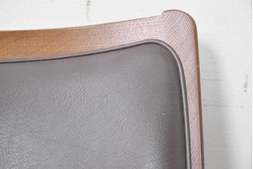 中古　シラカワ(Shirakawa)　ナラ材　S-281　流れるような曲線が上品なアームチェア2脚セット　定価(2脚合計)約15万円　(R-086759)