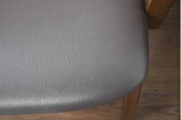 中古　シラカワ(Shirakawa)　ナラ材　S-281　流れるような曲線が上品なアームチェア2脚セット　定価(2脚合計)約15万円　(R-086759)