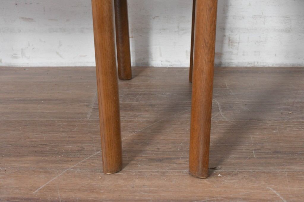 中古　シラカワ(Shirakawa)　ナラ材　S-281　流れるような曲線が上品なアームチェア2脚セット　定価(2脚合計)約15万円　(R-086759)