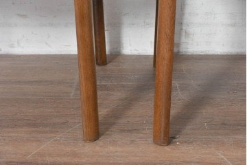 中古　シラカワ(Shirakawa)　ナラ材　S-281　流れるような曲線が上品なアームチェア2脚セット　定価(2脚合計)約15万円　(R-086759)