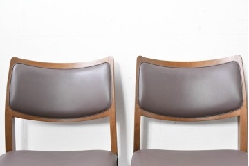 中古　シラカワ(Shirakawa)　ナラ材　S-280　シンプルで上品なダイニングチェア4脚セット　定価(4脚合計)約22万円　(R-086760)