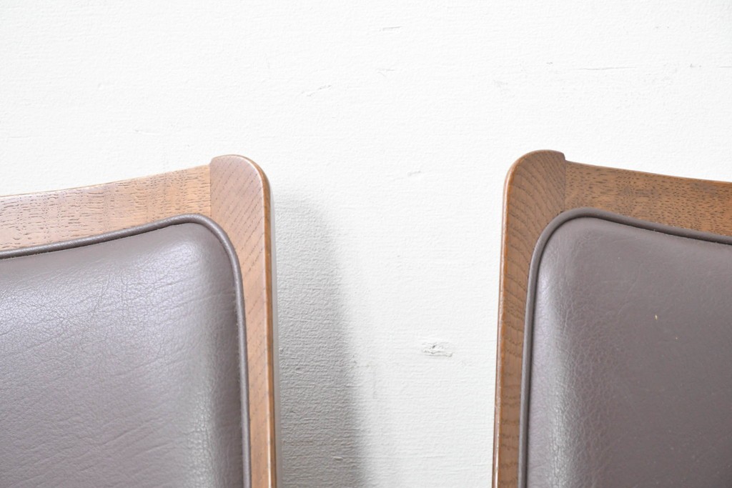 中古　シラカワ(Shirakawa)　ナラ材　S-280　シンプルで上品なダイニングチェア4脚セット　定価(4脚合計)約22万円　(R-086760)