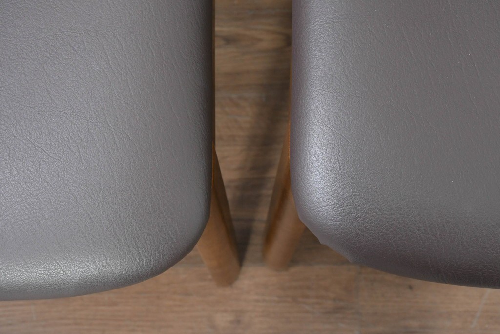 中古　シラカワ(Shirakawa)　ナラ材　S-280　シンプルで上品なダイニングチェア4脚セット　定価(4脚合計)約22万円　(R-086760)