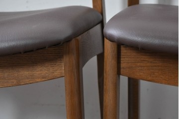 中古　シラカワ(Shirakawa)　ナラ材　S-280　シンプルで上品なダイニングチェア4脚セット　定価(4脚合計)約22万円　(R-086760)