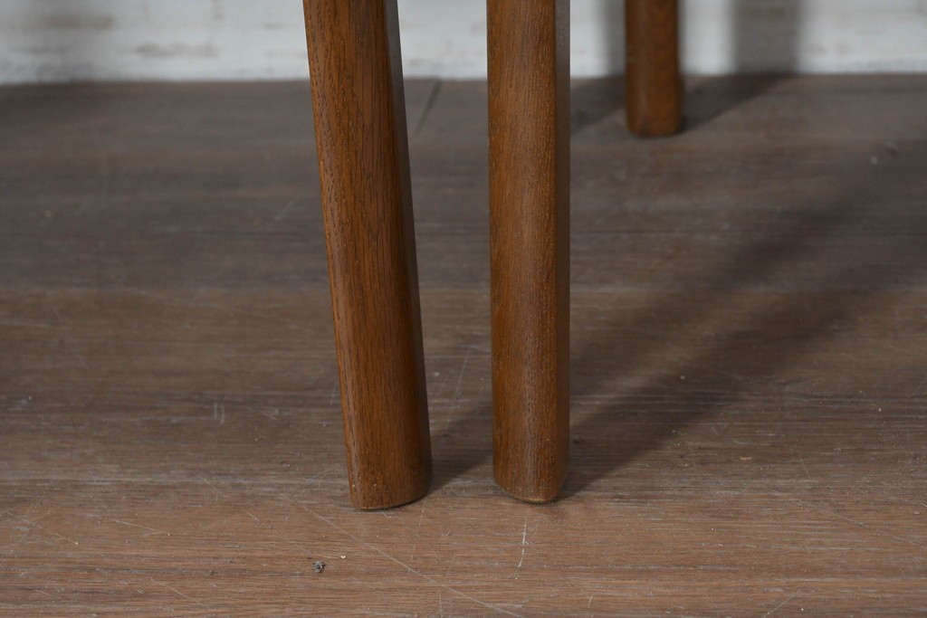 中古　シラカワ(Shirakawa)　ナラ材　S-280　シンプルで上品なダイニングチェア4脚セット　定価(4脚合計)約22万円　(R-086760)