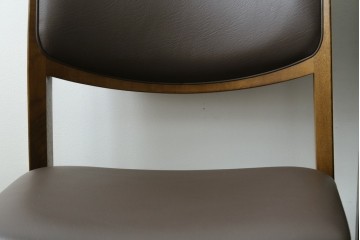 中古　シラカワ(Shirakawa)　ナラ材　S-280　シンプルで上品なダイニングチェア4脚セット　定価(4脚合計)約22万円　(R-086760)