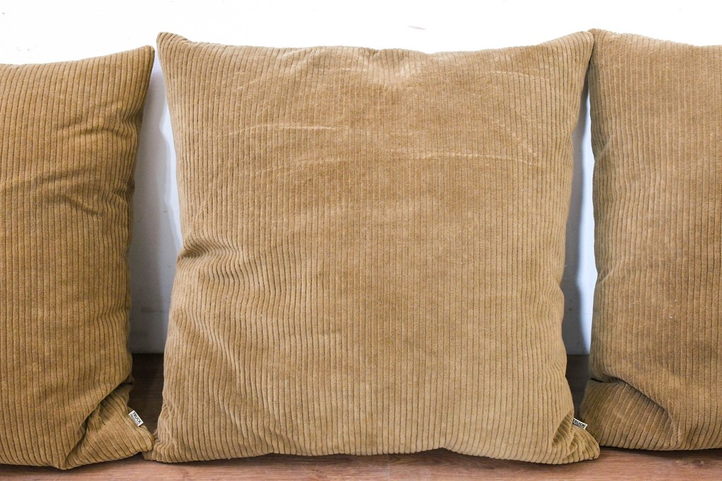 中古　TRUCK　フェザー入りコーデュロイクッション5個セット　(R-086761)