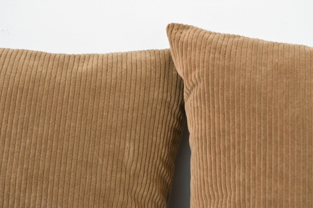 中古　TRUCK　フェザー入りコーデュロイクッション5個セット　(R-086761)