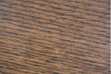 中古　シラカワ(Shirakawa)　オーク材　丸みのある柔らかなシルエットのダイニングテーブル　定価推定約21万円　(R-086762)