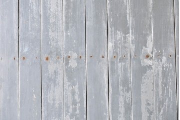 アンティーク建具　昭和初期　シャビーなペンキ仕上げの背の高い引き戸1枚　(R-086773)