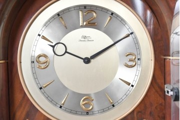 中古　イタリア製　Diamantini&Domeniconi(ディアマンティーニ・ドメニコーニ)　花意匠の象嵌が印象的なホールクロック　定価約150万円　(R-086782)