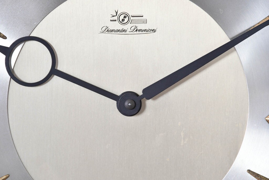 中古　イタリア製　Diamantini&Domeniconi(ディアマンティーニ・ドメニコーニ)　花意匠の象嵌が印象的なホールクロック　定価約150万円　(R-086782)