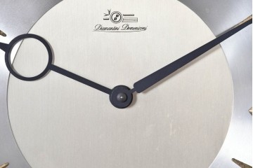 中古　イタリア製　Diamantini&Domeniconi(ディアマンティーニ・ドメニコーニ)　花意匠の象嵌が印象的なホールクロック　定価約150万円　(R-086782)