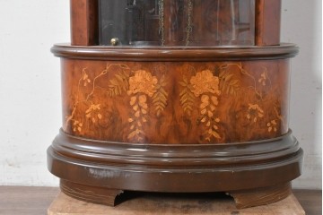 中古　イタリア製　Diamantini&Domeniconi(ディアマンティーニ・ドメニコーニ)　花意匠の象嵌が印象的なホールクロック　定価約150万円　(R-086782)