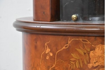 中古　イタリア製　Diamantini&Domeniconi(ディアマンティーニ・ドメニコーニ)　花意匠の象嵌が印象的なホールクロック　定価約150万円　(R-086782)