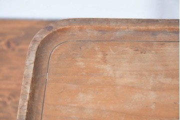 李朝　時代物　縁立ちの天板が使いやすい角膳　(R-086785)