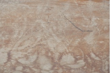 李朝　時代物　縁立ちの天板が使いやすい角膳　(R-086785)