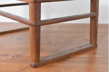 李朝　時代物　縁立ちの天板が使いやすい角膳　(R-086785)