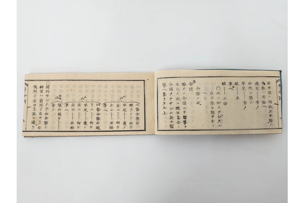 英国執銃号令詞・改正小隊号令詞・生兵号令詞の和本3冊セット　(R-086792)