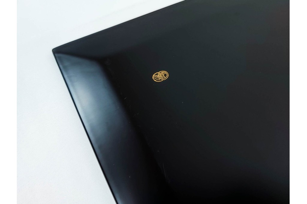 製　和田瑾斎作 鶯宿梅文の蒔絵が美しい菓子器・平安象彦作 雅な小吸物膳5点のセット　共箱付き　(R-086793)