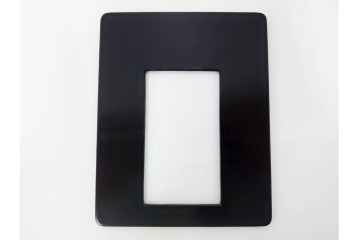 内梨地　蒔絵で描かれた竹林七賢人図が上品な硯箱　雨端硯付き　(R-086795)