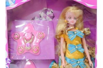 韓国　Barbie(バービー)　クリスタルシリーズ・誕生日モチーフ　バービー人形7点セット　外箱付き　(R-086796)