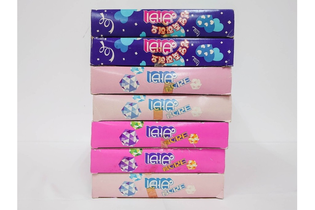 韓国　Barbie(バービー)　クリスタルシリーズ・誕生日モチーフ　バービー人形7点セット　外箱付き　(R-086796)