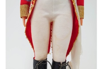 当時物　サンエートイ・アサヒ玩具製　「ベルサイユのばら」　オスカルの人形　大中小3点セット　(大)高さ約55cm　(R-086797)