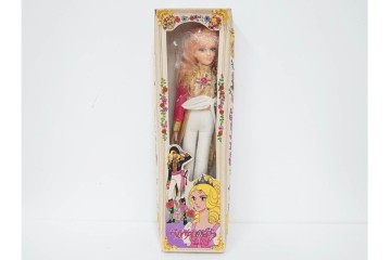 当時物　サンエートイ・アサヒ玩具製　「ベルサイユのばら」　オスカルの人形　大中小3点セット　(大)高さ約55cm　(R-086797)