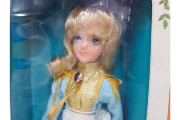 当時物　サンエートイ・アサヒ玩具製　「ベルサイユのばら」　オスカルの人形　大中小3点セット　(大)高さ約55cm　(R-086797)