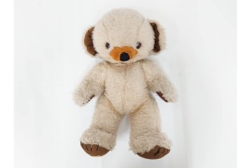 イギリスヴィンテージ　メリーソート(MERRY THOUGHT)社　チーキーシリーズ　高さ約43cmの可愛らしいテディベア2点セット　(R-086801)