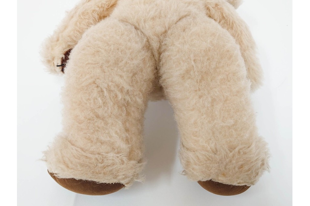 イギリスヴィンテージ　メリーソート(MERRY THOUGHT)社　チーキーシリーズ　高さ約43cmの可愛らしいテディベア2点セット　(R-086801)