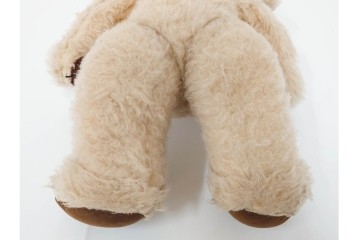 イギリスヴィンテージ　メリーソート(MERRY THOUGHT)社　チーキーシリーズ　高さ約43cmの可愛らしいテディベア2点セット　(R-086801)