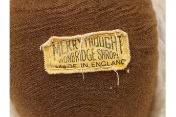 イギリスヴィンテージ　メリーソート(MERRY THOUGHT)社　チーキーシリーズ　高さ約43cmの可愛らしいテディベア2点セット　(R-086801)