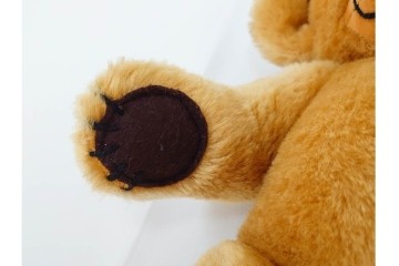 イギリスヴィンテージ　メリーソート(MERRY THOUGHT)社　チーキーシリーズ　高さ約43cmの可愛らしいテディベア2点セット　(R-086801)