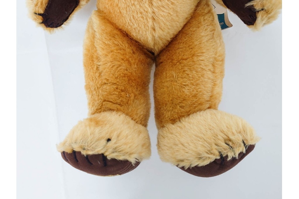 イギリスヴィンテージ　メリーソート(MERRY THOUGHT)社　チーキーシリーズ　高さ約43cmの可愛らしいテディベア2点セット　(R-086801)