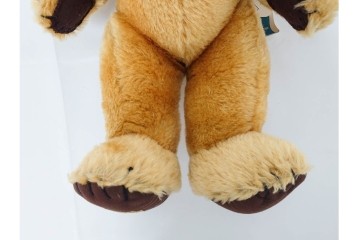 イギリスヴィンテージ　メリーソート(MERRY THOUGHT)社　チーキーシリーズ　高さ約43cmの可愛らしいテディベア2点セット　(R-086801)