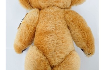 イギリスヴィンテージ　メリーソート(MERRY THOUGHT)社　チーキーシリーズ　高さ約43cmの可愛らしいテディベア2点セット　(R-086801)