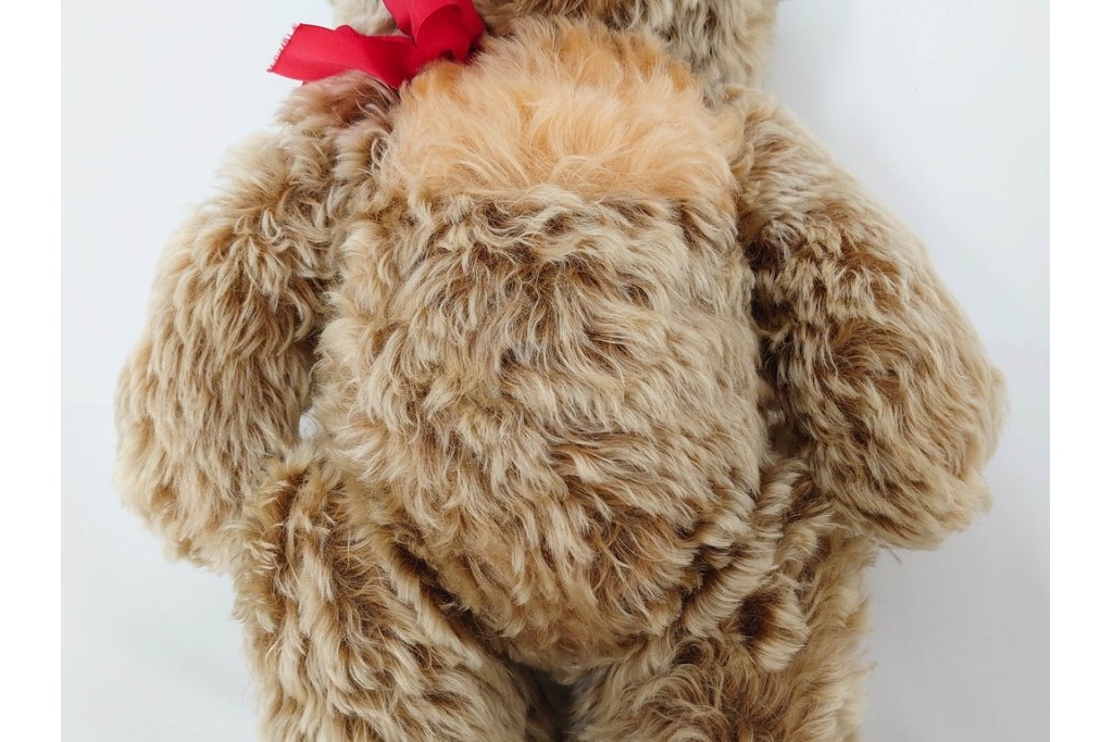 ドイツヴィンテージ　シュタイフ(Steiff)　ゾッティ　高さ約46cm・35cm・21cm・17cm　心が和むテディベア4点セット　(R-086802)