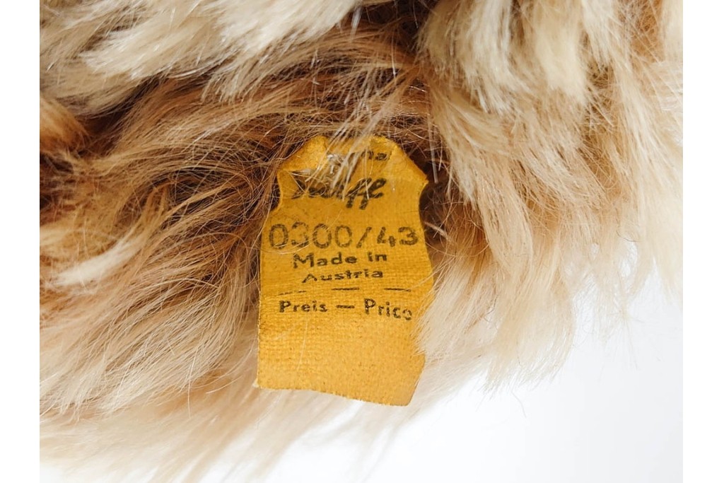 ドイツヴィンテージ　シュタイフ(Steiff)　ゾッティ　高さ約46cm・35cm・21cm・17cm　心が和むテディベア4点セット　(R-086802)