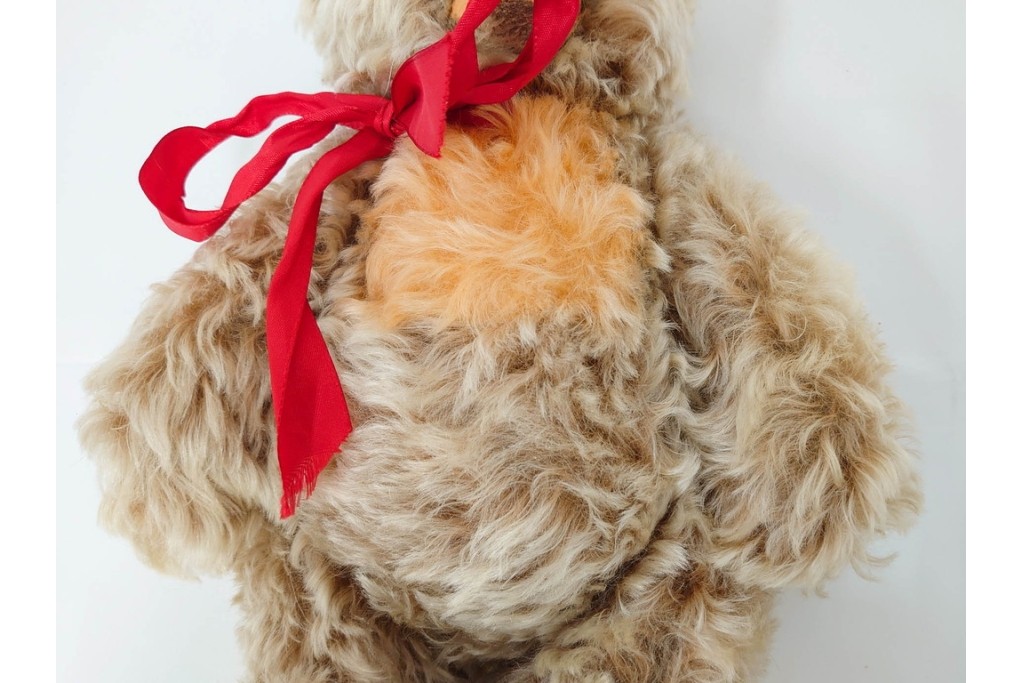 ドイツヴィンテージ　シュタイフ(Steiff)　ゾッティ　高さ約46cm・35cm・21cm・17cm　心が和むテディベア4点セット　(R-086802)